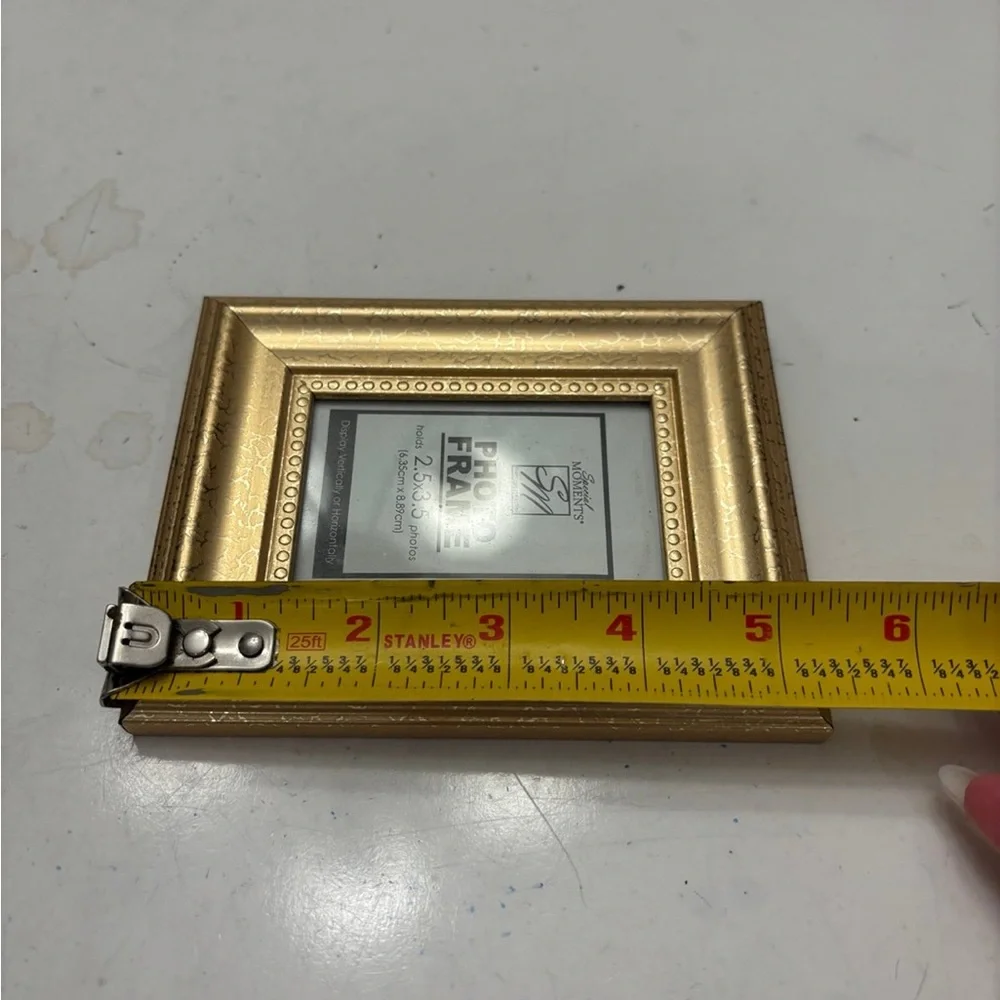 Special Moments photo frame holds 2.5” x 3.5”